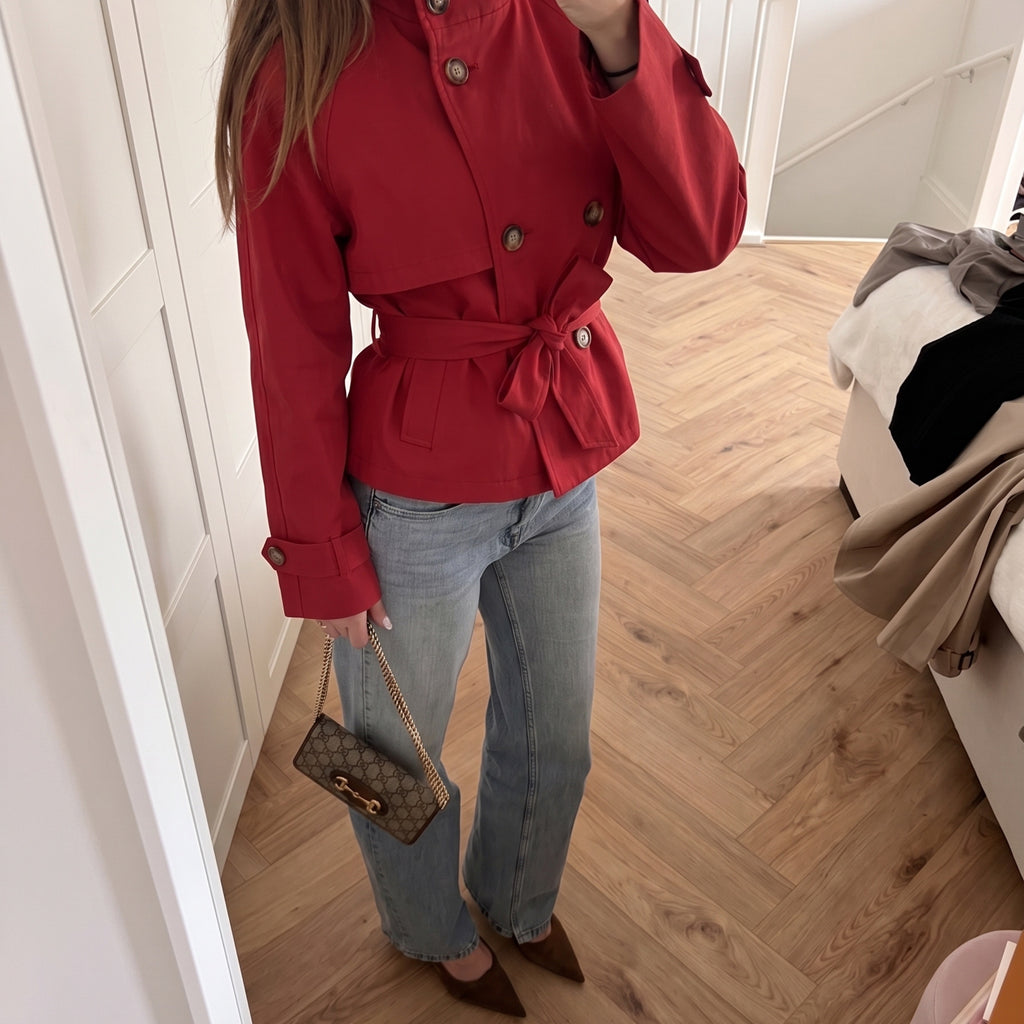 TrenchCoat - Rouge
